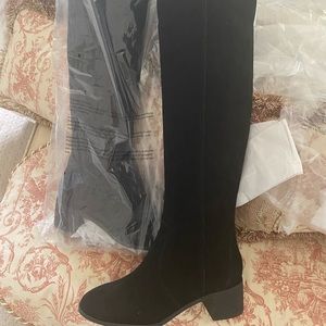 Corso Como Black Thigh High Boots NEVER WORN 7.5